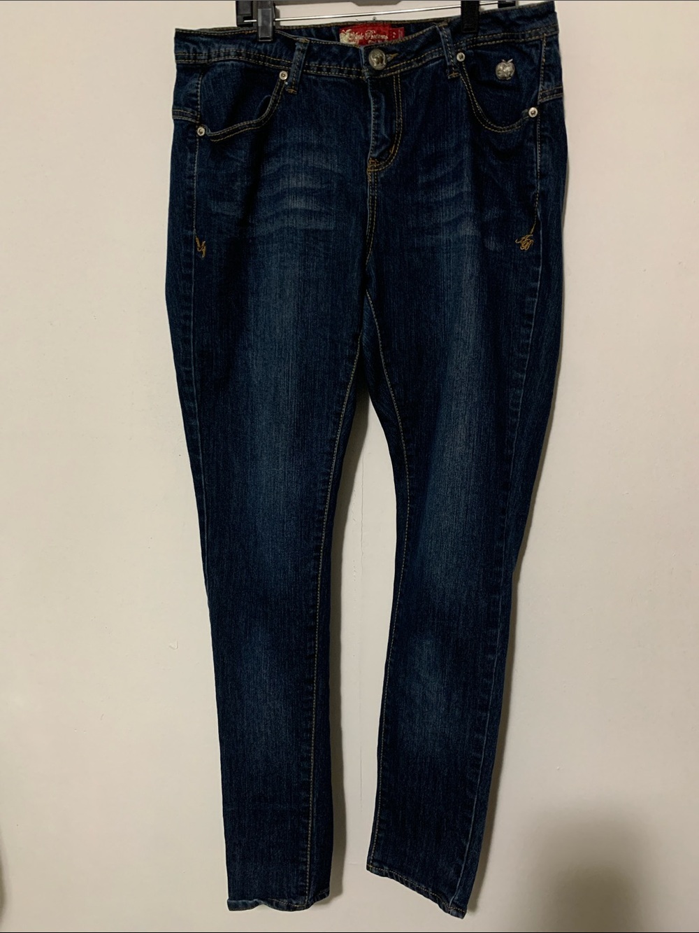 Apple Bottoms Dark Blue Skinny Jeans